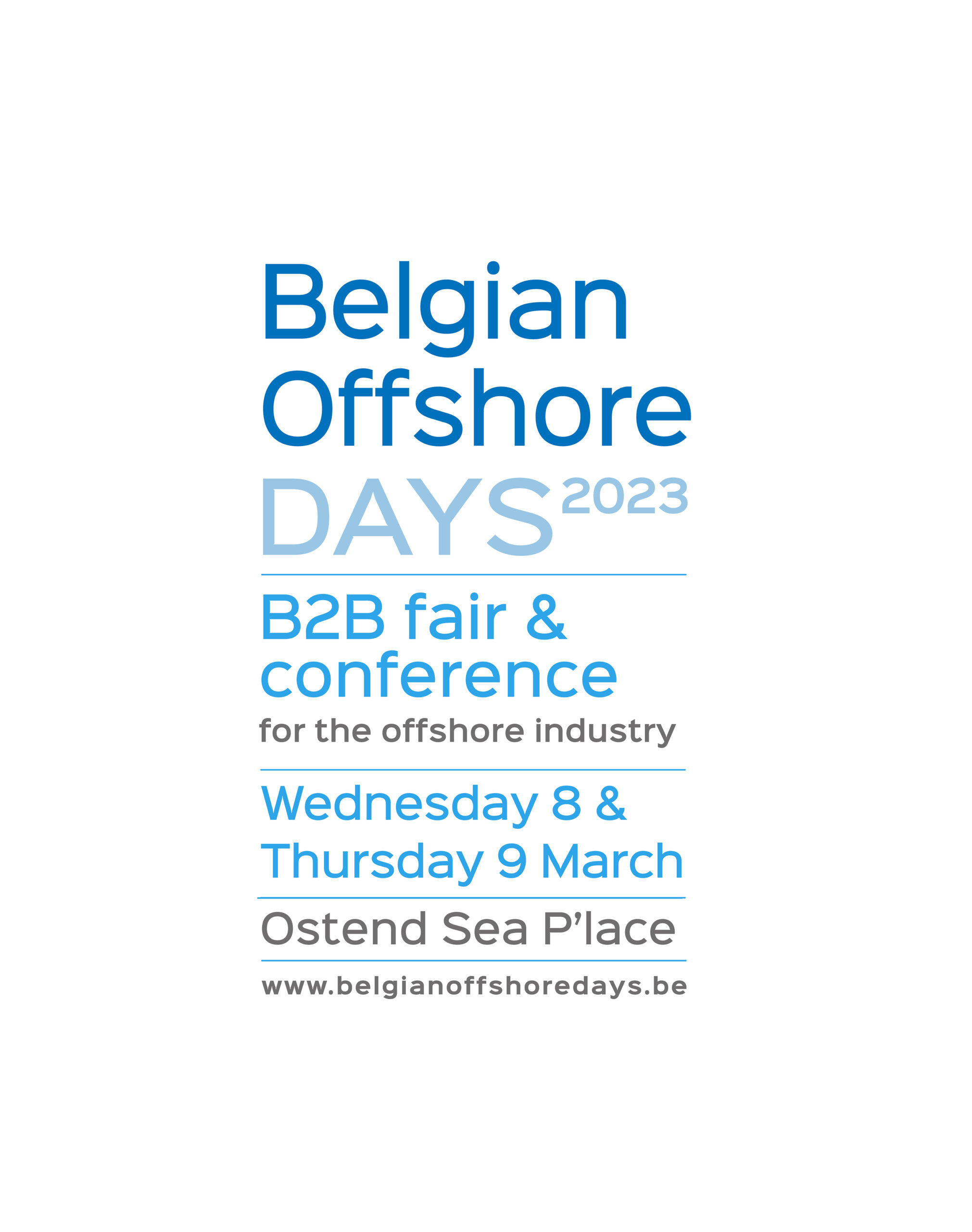 logo belgian offshore days